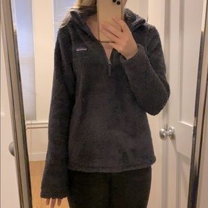 Patagonia Los Gatos Quarter 1/4 Zip Smolder Blue